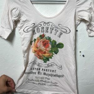 Pink Rose Paris top